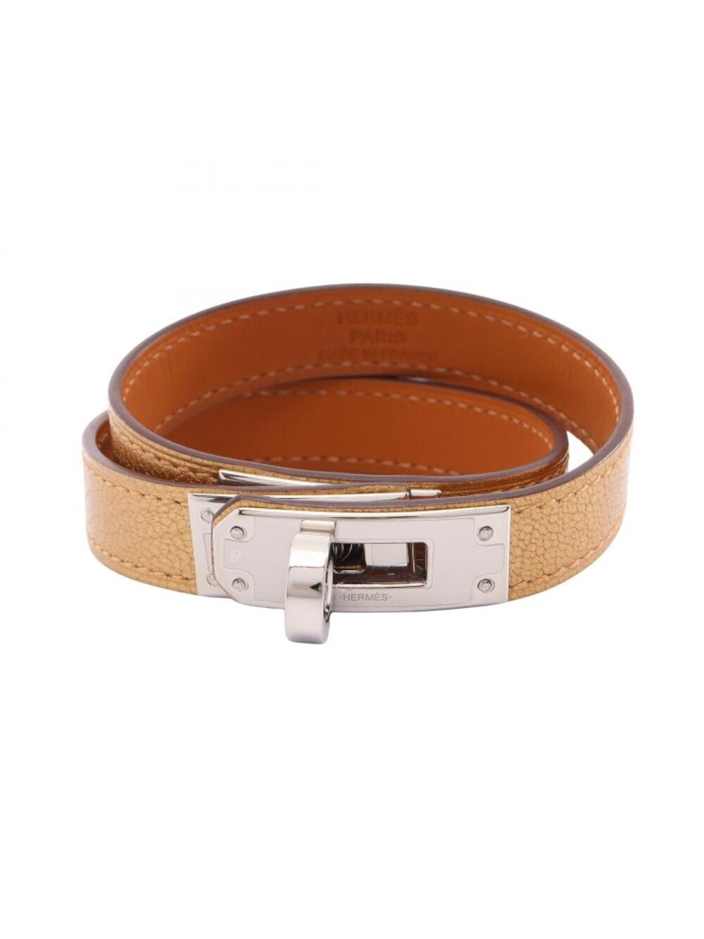 Hermes Bracelet Kelly Double Tour Leather